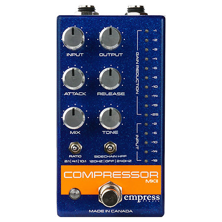 Empress Effects Compressor MKII Blue Sparkle
