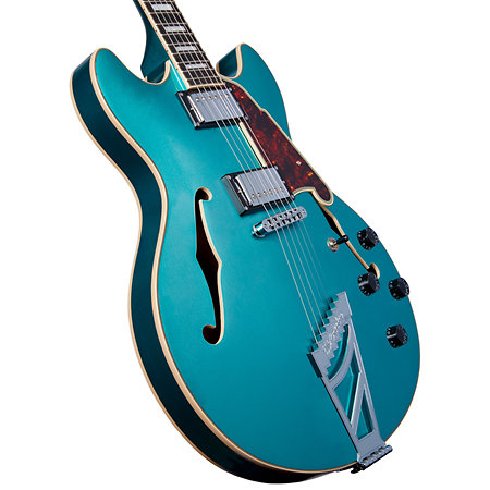 Premier DC Stairstep Ocean Turquoise + housse D'Angelico
