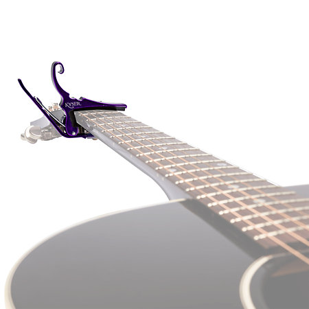KG6PA Quick Change Acoustic Deep Purple Kyser