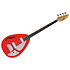 VBW-3500 Bill Wyman Racing Red + Etui Vox