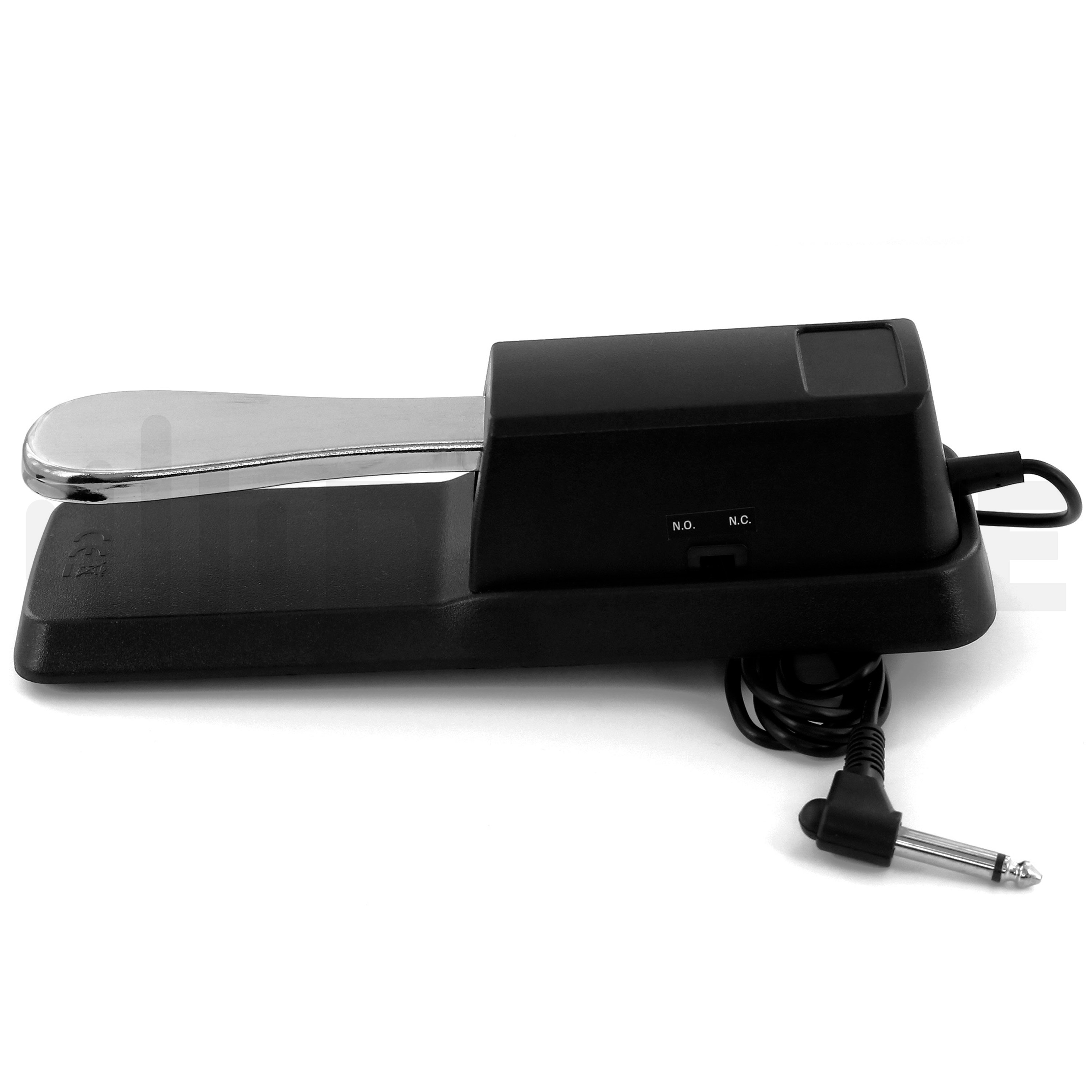 Pédale De Sustain Universelle Pour Piano Numérique Gear4music - Commutateur Polarité, Câble 2m