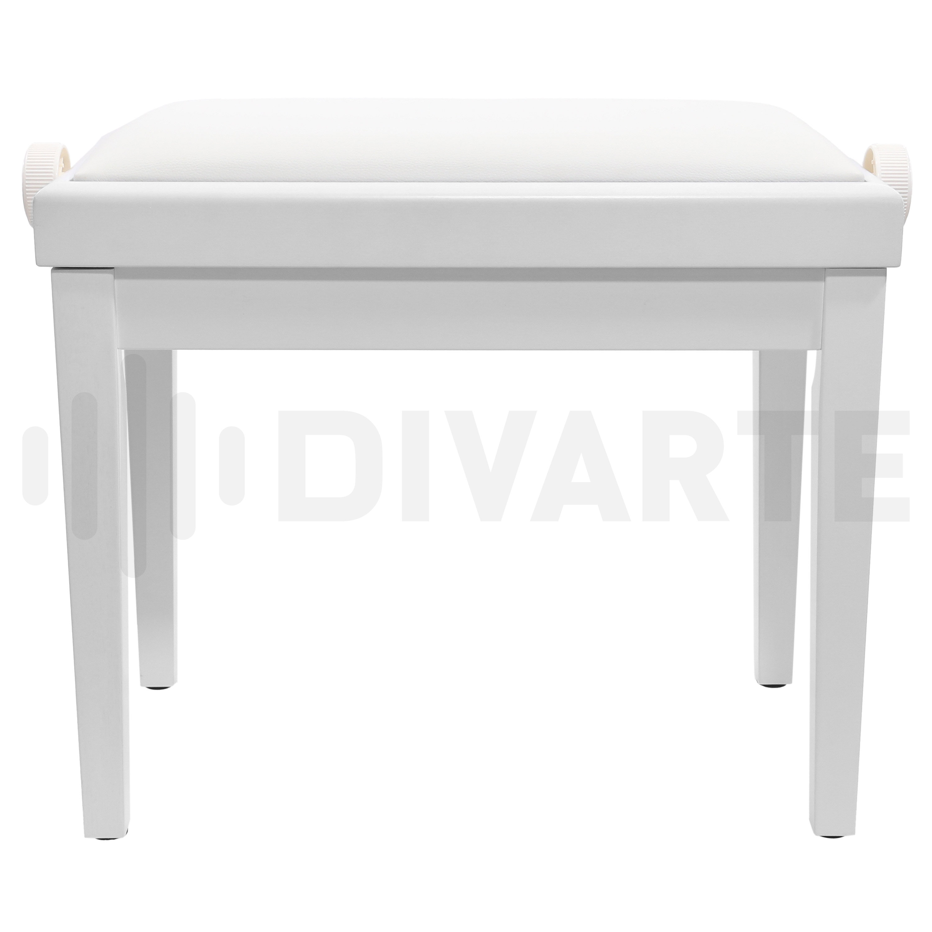 Divarte Piano Bank White Banquette Complète