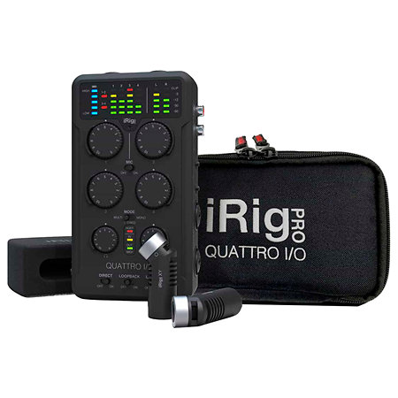 IK Multimédia iRig Pro Quattro I/O Deluxe