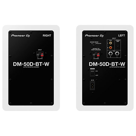 DM-50D-BT-W (La paire) Pioneer DJ