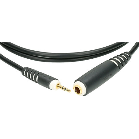 Klotz Extension de câble pour casque audio Jack 6.35mm vers mini-Jack 3.5mm de 6m