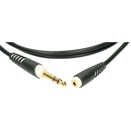 Klotz Extension de câble pour casque audio mini-Jack 3.5mm vers Jack 6.35mm de 6m