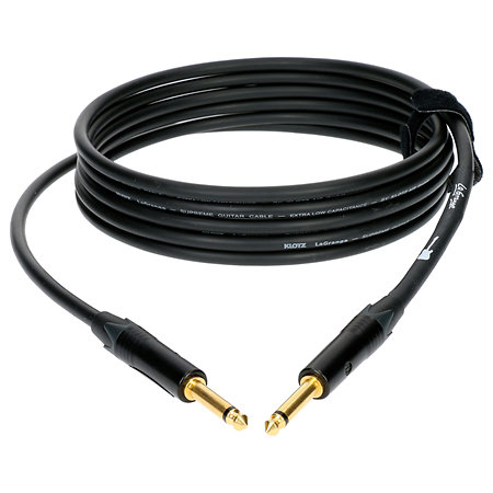 Câble pour Instrument Jack 6.35mm LaGrange Gold Qualité Supérieure 3m KLOTZ Klotz