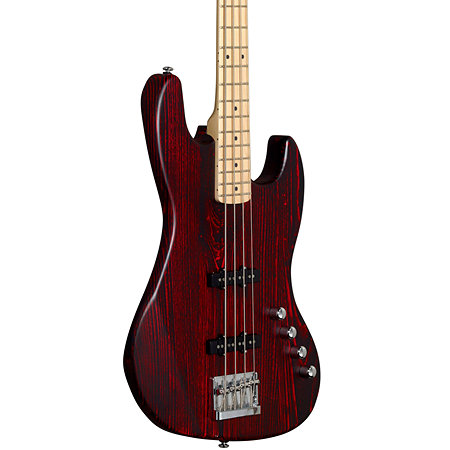 Element 4 Trans Red Electric Bass Michael Kelly