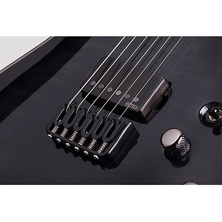 Hellraiser Hybrid PT - Trans Black Burst Schecter
