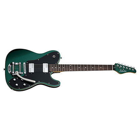 PT Fastback II Bigsby - Dark Emerald Green Schecter