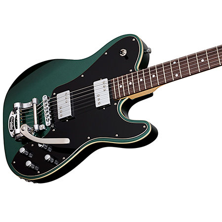 PT Fastback II Bigsby - Dark Emerald Green Schecter