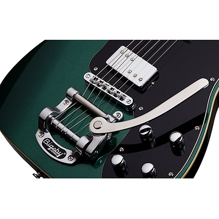 PT Fastback II Bigsby - Dark Emerald Green Schecter