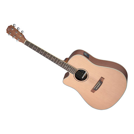 ASY-DCE LH Dreadnought Natural JN Guitars