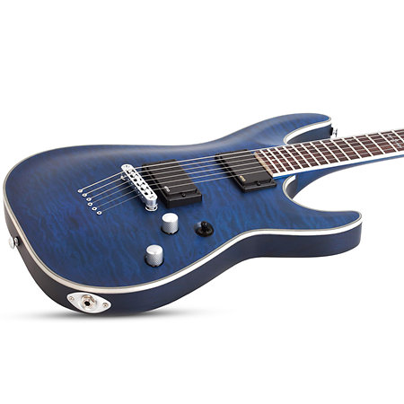 C-1 Platinum - Satin Trans Midnight Blue Schecter