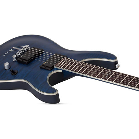 C-1 Platinum - Satin Trans Midnight Blue Schecter