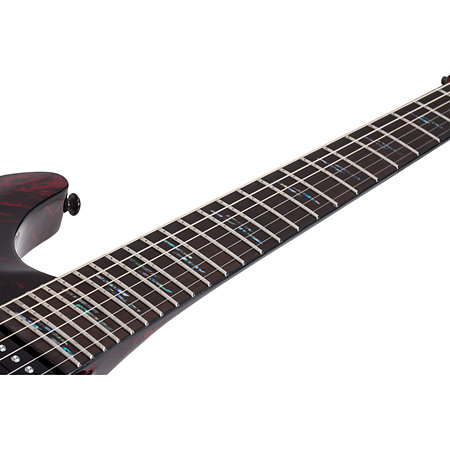 C-1 Silver Mountain - Blood Moon Schecter