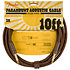 Paramount 10' Acoustic Instrument Cable Brown Fender