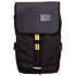 T9001 Gray Flap Black Laptop Backpack Zildjian