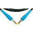 Câble KIK Jack TS mâle/mâle capuchons bleus,1.5m Klotz
