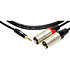 Câble Y mini-Jack TRS / 2x XLR mâles, 1.8m Klotz