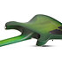 C-1 Platinum - Satin Green Burst Schecter