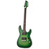 C-1 Platinum - Satin Green Burst Schecter