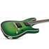 C-1 Platinum - Satin Green Burst Schecter