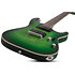 C-1 Platinum - Satin Green Burst Schecter