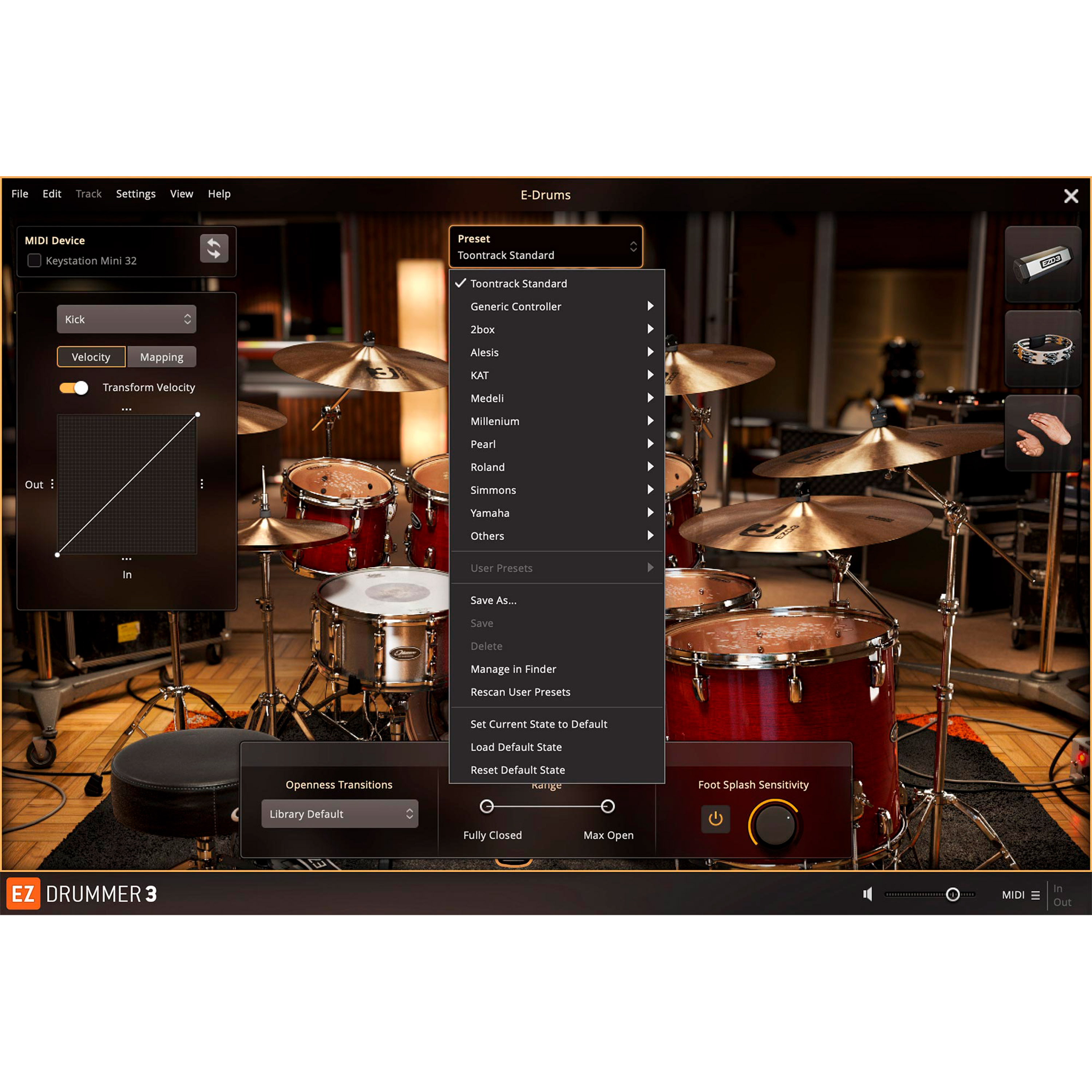 Toontrack EZdrummer 3 (licence en téléchargement) Logiciel