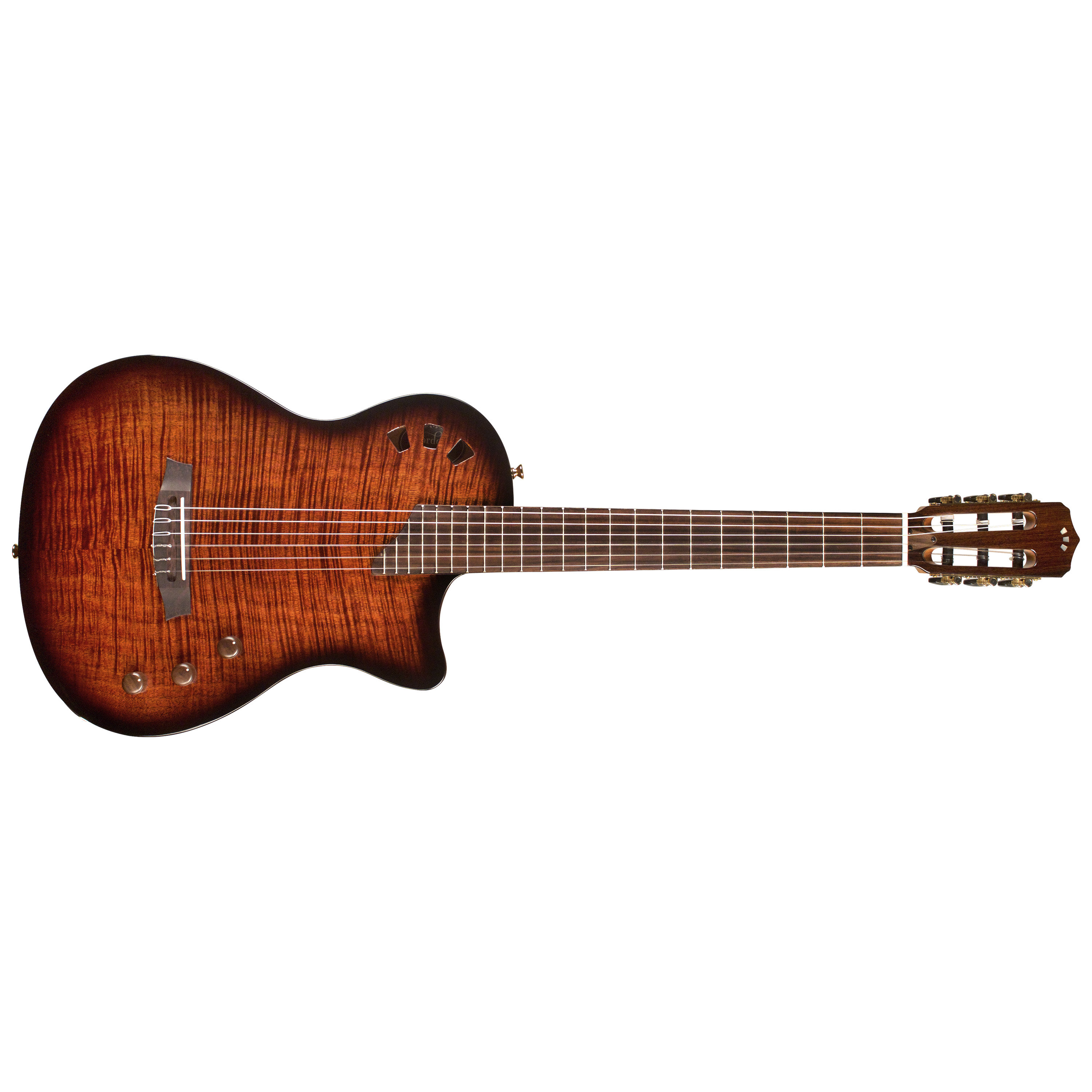 Cordoba Stage Guitar Edge Burst Guitare Electro Nylon