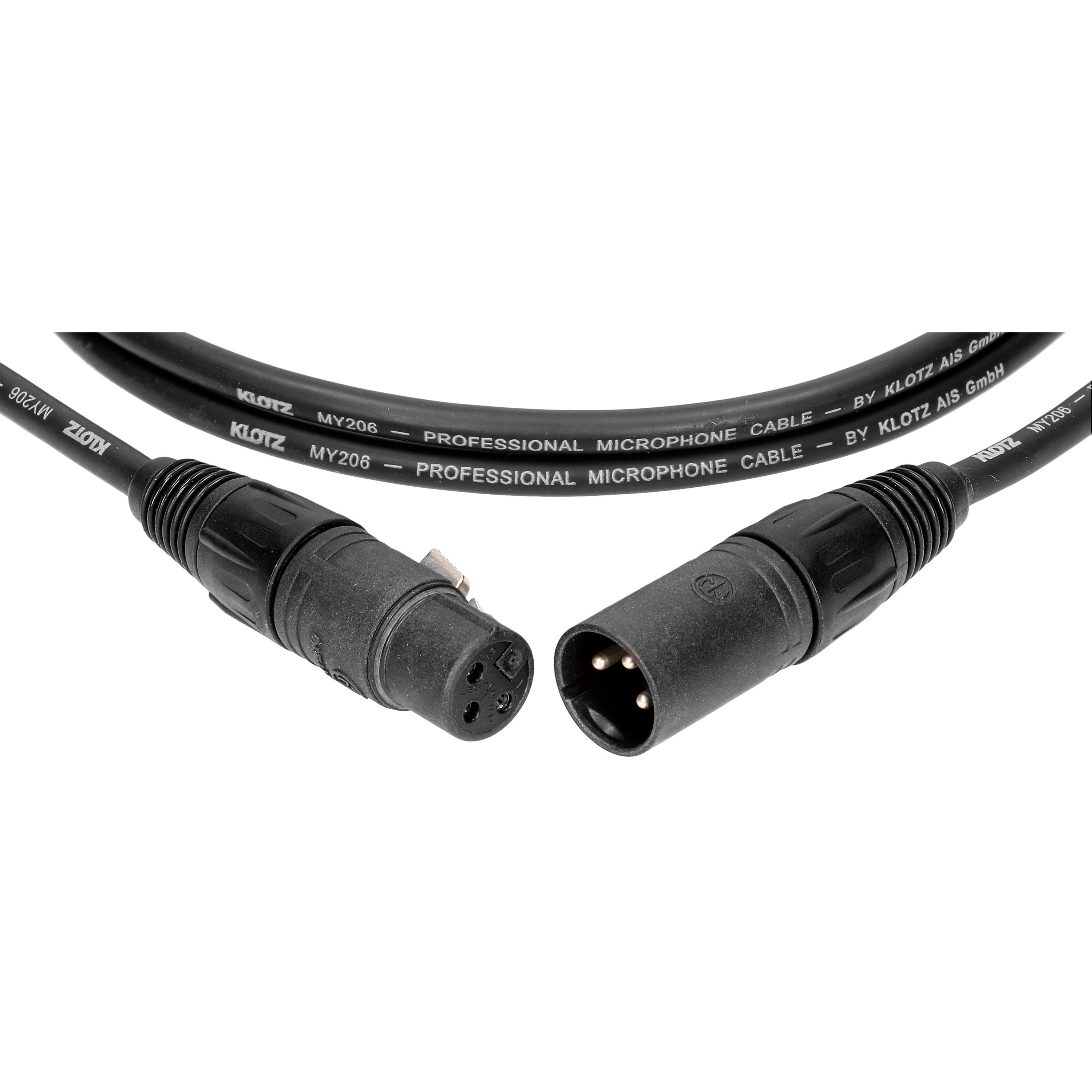KLOTZ PRO AUDIO LEADS CABLE XLR Femelle / Jack Mono Mâle 3 M