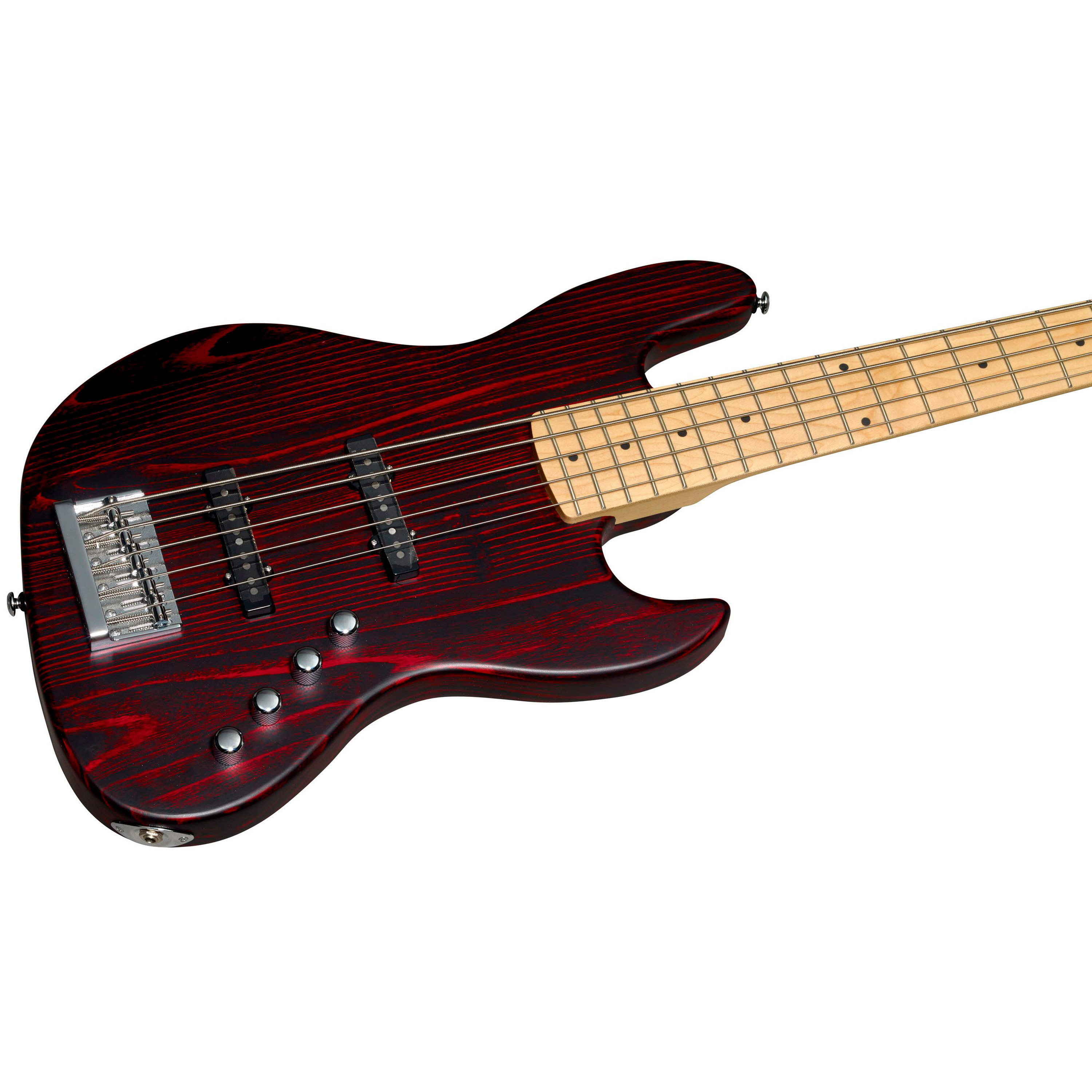Michael Kelly Element 5 Electric Bass Trans Red Basse Electrique