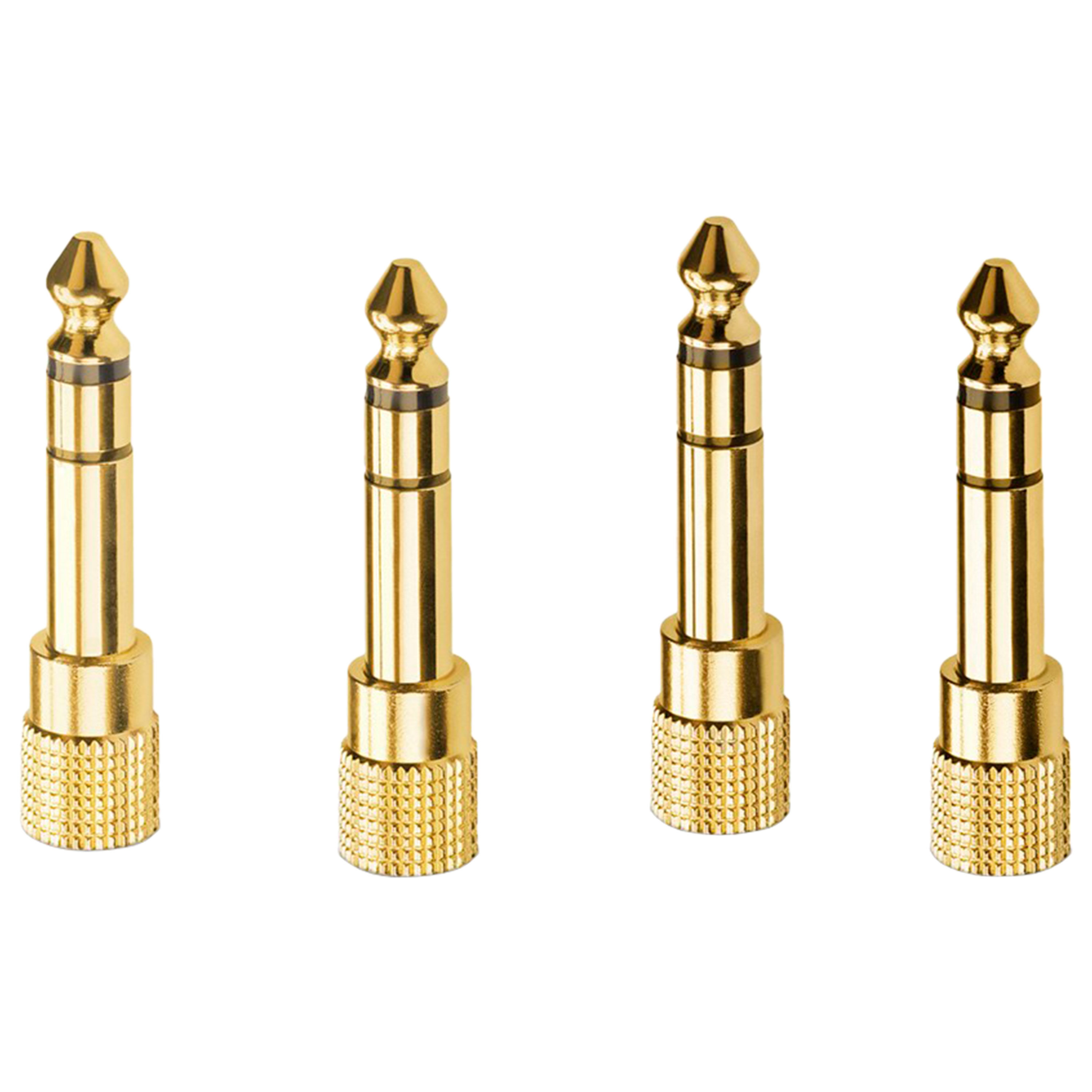 MUSIC STORE Adaptateur Mini 3,5 / Jack 6,3 stéréo, métal doré | France