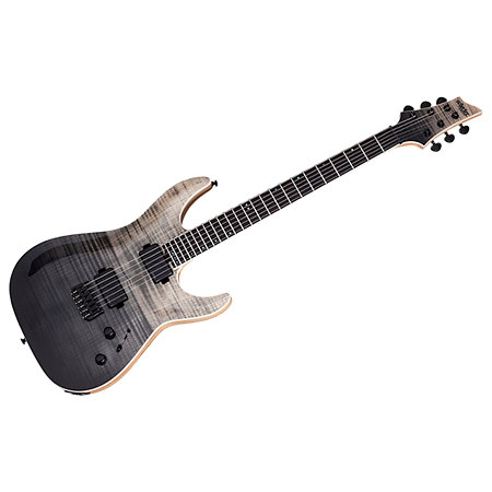 Schecter C-1 SLS ELITE - Black Fade Burst