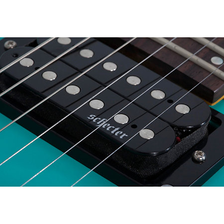 C-6 Deluxe - Satin Aqua Schecter