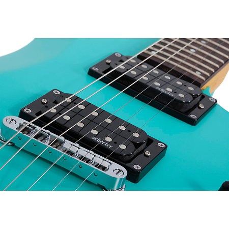 C-6 Deluxe - Satin Aqua Schecter