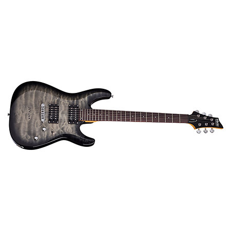 Schecter C-6 Plus - Charcoal Burst