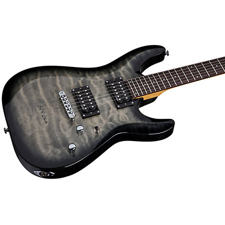 C-6 Plus - Charcoal Burst Schecter