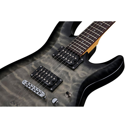 C-6 Plus - Charcoal Burst Schecter