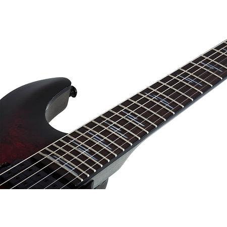 Omen Elite 6 - Black Cherry Burst Schecter