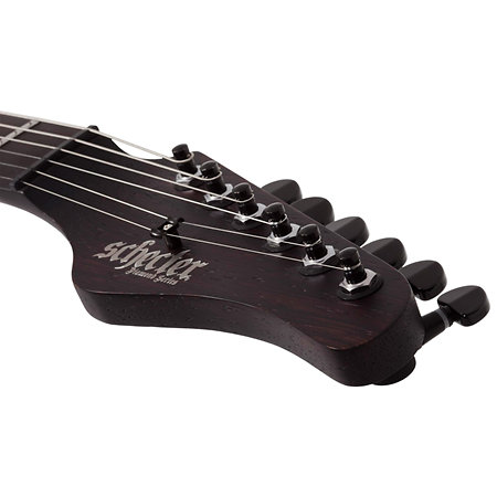 Sun Valley SS Exotic Hipshot - Black Limba Schecter