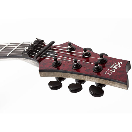 Apocalypse C-1 Floyd Rose, micro Sustainiac - Red Reign Schecter