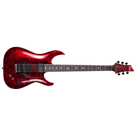 Apocalypse C-1 Floyd Rose, micro Sustainiac - Red Reign Schecter