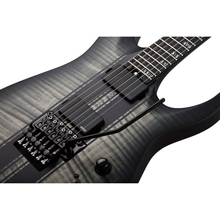 Banshee GT Floyd Rose - Charcoal Burst Schecter