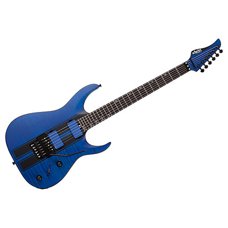 Banshee GT Floyd Rose - Trans Blue Schecter