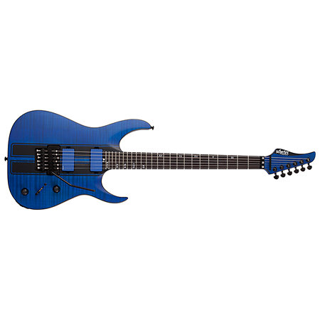 Banshee GT Floyd Rose - Trans Blue Schecter