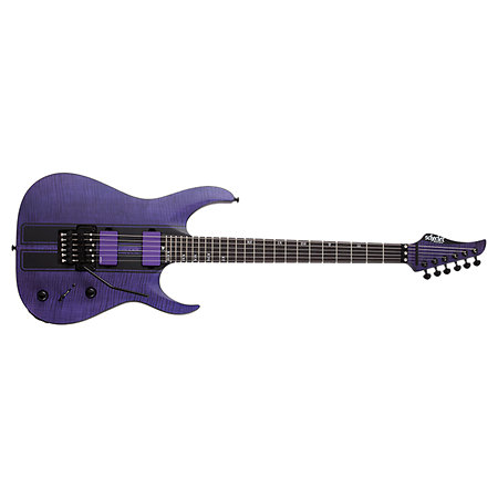Banshee GT Floyd Rose - Trans Purple Schecter
