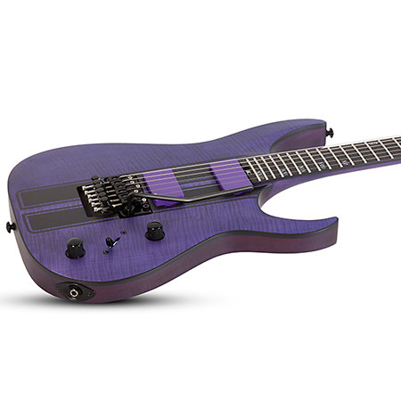 Banshee GT Floyd Rose - Trans Purple Schecter