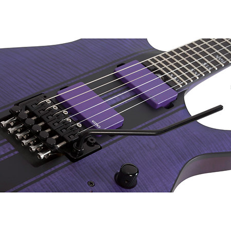 Banshee GT Floyd Rose - Trans Purple Schecter