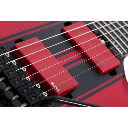 Banshee GT Floyd Rose - Trans Red Schecter